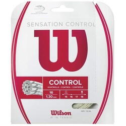 Wilson Racordaj Tenis Sensation Control 16 Grosime 1.3, lungime 12.2 m Alb