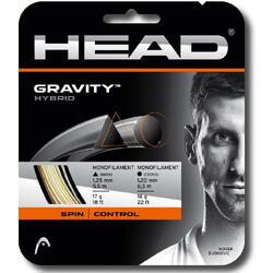 Head Racordaj Tenis Gravity hybrid Grosime 1.25-1.20, lungime 12 m Alb