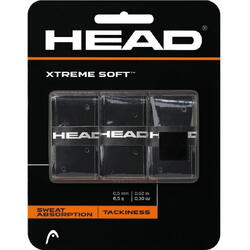 Head Overgrip Xtreme soft Negru 3 set