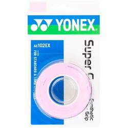 Overgrip Yonex X SUPER GRAP, culoare Roz, set 3