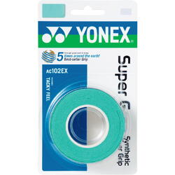 Overgrip Yonex X SUPER GRAP, culoare Verde, set 3