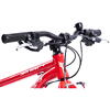 Bicicleta Pegas Drumet 24", MTB copii, Rosu/Alb
