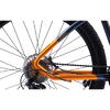 Bicicleta Pegas MTB Drumet, cadru aluminiu, marime S, 24 viteze, manete schimbator Shimano, frane disc fata/spate, roti 27.5 inch, Portocaliu