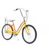Pegas Bicicleta Strada 2, Cadru aluminiu, 3 viteze, Galben Stup