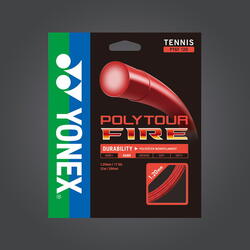 Yonex Racordaj Tenis Poly Tour Fire, lungime 12 m, Rosu