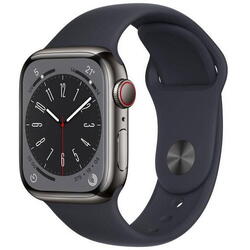 Smartwatch Apple Watch S8 STS 41mm Graphite (Sportband Midnight)    LTE iOS