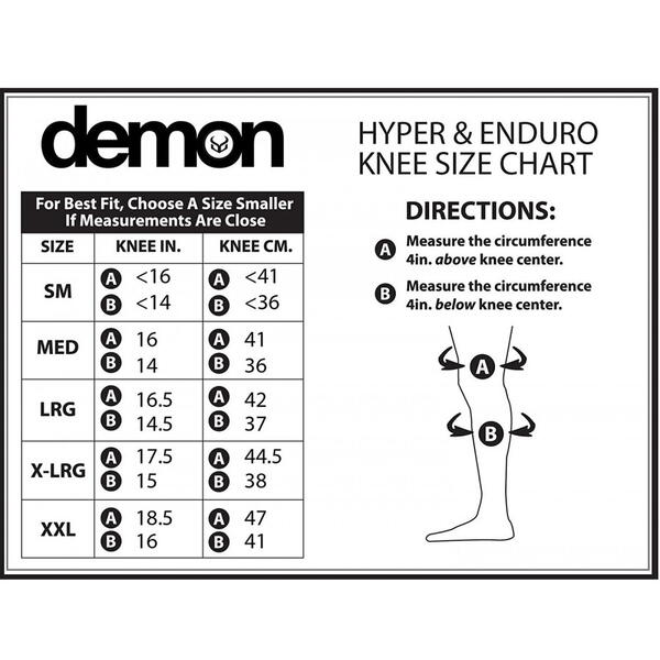 Demon Genuchiera protectie Hyper Knee X D3O v3 M
