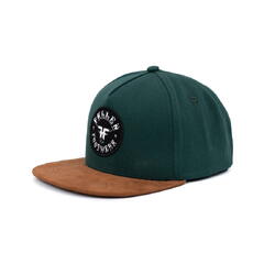Sapca Fallen Circle Logo Hat (Emerald Green Brown)
