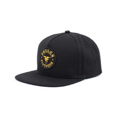 Fallen Circle Logo Hat (Black Yellow)