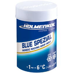 Ceara schi fond Holmenkol Grip BLUE SPEZIAL, 45g, temperatura -1° si -6°C