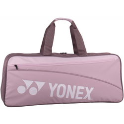 Geanta tenis YONEX TEAM TOURNAMENT BAG 42331WEX, model 2024, culoare roz-fumuriu (smoke pink)
