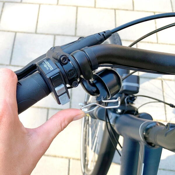 Pegas Sonerie E-Bike Paperclip Negru